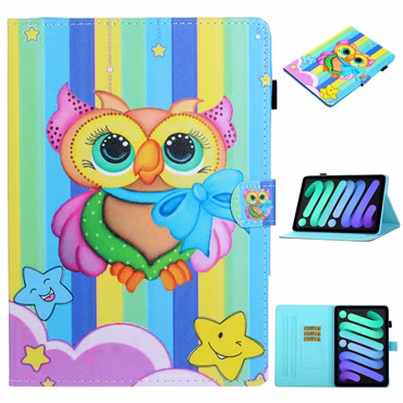 Für Apple iPad Mini 2024 8.3" / Mini 6 2021 Kunstleder Motiv 14 Tasche