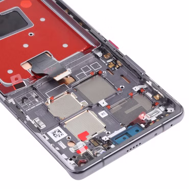 Für Huawei Mate 40 Pro Display Full LCD mit Rahmen Einheit Touch Ersatzteil Reparatur Schwarz