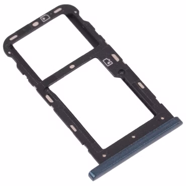 Dual SIM plus Micro SD Karten Halter Adapter für ZTE Blade V10 Vita Ersatzteil Reparatur Dunkel Grün