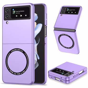 Für Samsung Galaxy Z Flip / Fold Serie 7 / 6 / 5 / Design Magnet Magsafe Hülle