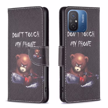 Für Xiaomi Redmi 12C Kunstleder Handy Tasche Book Motiv 1 Schutz Hülle