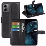 Für Motorola Moto G14 Handy Tasche Wallet Premium Schutz Hülle Case Cover Etuis Neu Zubehör Schwarz