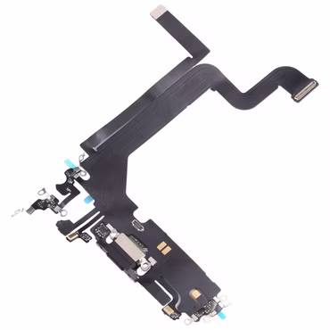 Für Apple iPhone 14 Pro Max Ladebuchse Charging Port FlexKabel Schwarz