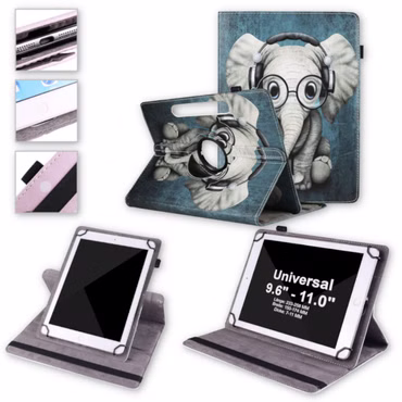 Für Lenovo Tab M11 360 Grad Uni Motiv 1 Tablet Tasche Hülle Etuis