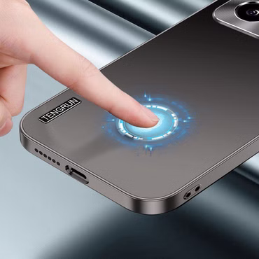 Für Xiaomi Redmi Note 13 Pro Plus Feinmattes Metall Design Hülle Silber