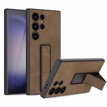 Für Handy Modelle GKK Skin Feel Frosted Design Schutz Hülle Cover mit Halterung