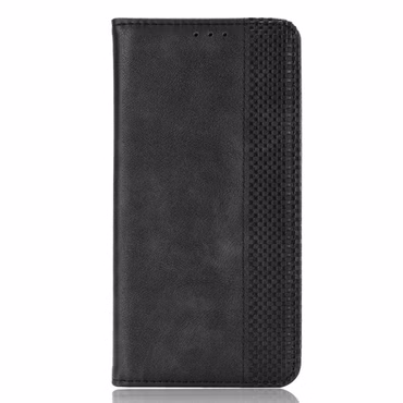 Für Nothing Phone 2 Kunst Leder Book Wallet Schutz Tasche Retro Textur