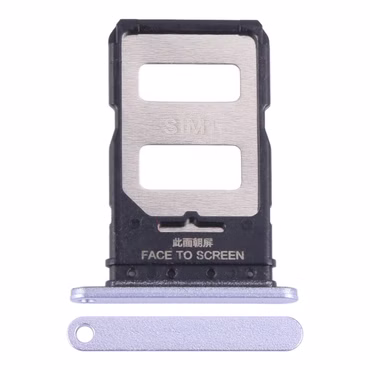 Für Xiaomi Redmi Note 13 Pro Plus Dual SIM Karten Halter Ersatzteil Lila