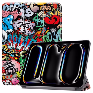 Für Apple iPad Pro 13 2024 3folt Wake UP Smart Cover Tasche Hülle