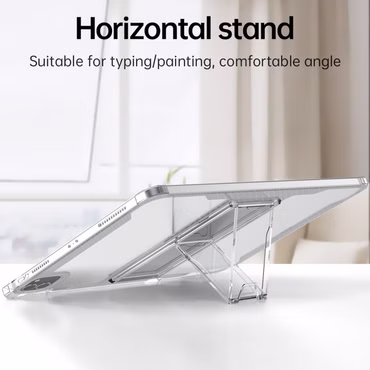Für Apple iPad Pro 13 2024 Schock Hybrid TPU PC Hülle Case Transparent