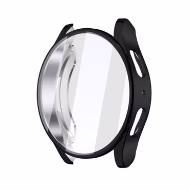 Smartwatch Hülle für Samsung Galaxy Watch 9 / 8 / 7 40 44mm TPU Full Cover Case, Geräte-Marke: Samsung, Uhr-Typ: Galaxy Watch 9 / 8 40mm, Farbe: Schwarz