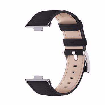 Armband Leder für Huawei Watch Fit 5 4 / Fit 5 4 Pro / 3 Uhr Schwarz