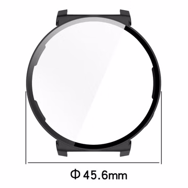 Für Huawei Watch GT 5 Pro 42mm Kunststoff Hülle + H9 Glas Transparent