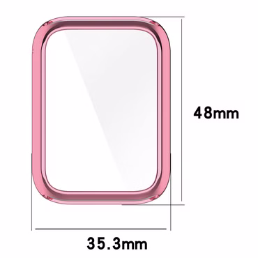 Für Xiaomi Smart Band 9 Pro Full Cover Soft TPU Schutz Hülle Silber