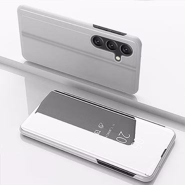 Handy Hülle Flipcase für Smartphones Clear View Spiegel Smart Cover Klapphülle