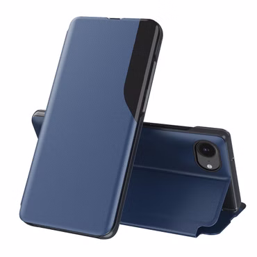 Handy Hülle Smart View für Smartphone Modelle Magnetisch Flip Case Schutz Cover, Geräte-Marke: Samsung, Handy-Typ: Galaxy S26 Plus 5G, Farbe: Blau