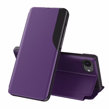 Handy Hülle Smart View für Smartphone Modelle Magnetisch Flip Case Schutz Cover