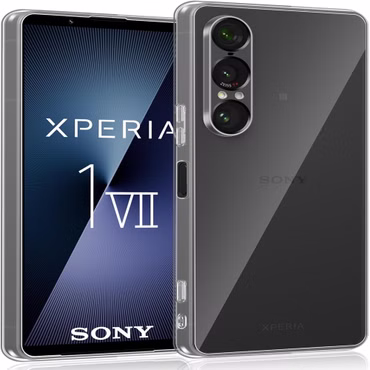 Für Sony Xperia 1 VII Silikon TPU Schutz Hülle Dünn Cover Transparent