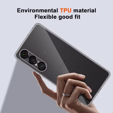 Für Sony Xperia 1 VII Silikon TPU Schutz Hülle Dünn Cover Transparent