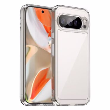Für Google Pixel 10 Pro XL Colorful Series TPU Acryl Hülle Transparent