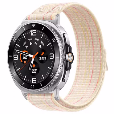 Nylon Watch Armband für Samsung Galaxy Watch 9 / 8 / 8 Classic Klettverschluss