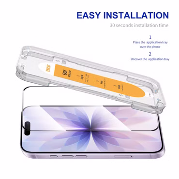 Für Apple iPhone 17 Easy Install 3D Premium 0,3mm 9H Schutz Hart Glas