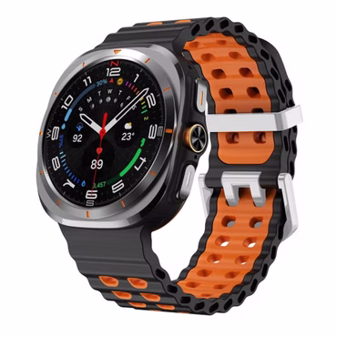 Für Samsung Galaxy Watch Ultra / Ultra 2025 Two Color Silikon Armband