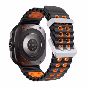 Für Samsung Galaxy Watch Ultra / Ultra 2025 Two Color Silikon Armband