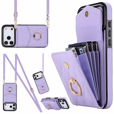 Kunstleder für Apple iPhone 18 Pro / 17 Pro Kartenfach RFID Schutz