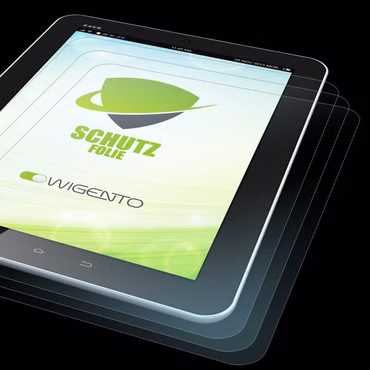 Echtglas Schutzfolie 9H Panzerfolie und normale Displayschutzfolien für Tablets