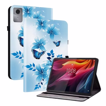 Für Lenovo Idea Tab 11" Crystal Textur Kunstleder Motiv Schutzhülle