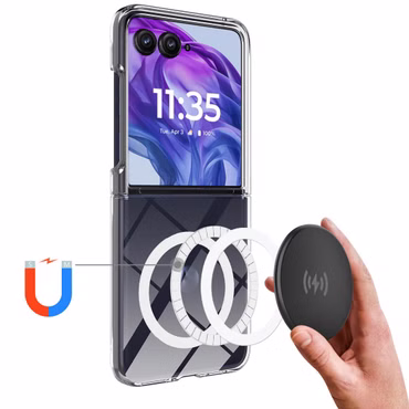 Für Motorola Razr 60 Ultra / Razr Ultra 2025 MagSafe Hülle Transparent