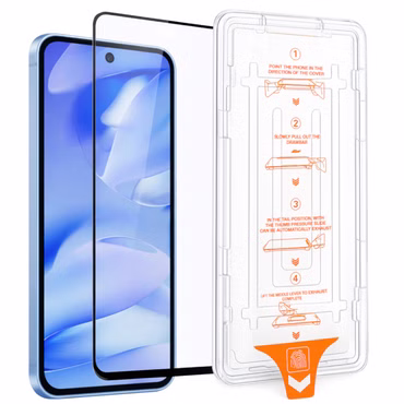 Für Google Pixel 9a SnapFit Premium Schutzglas mit Installationshilfe