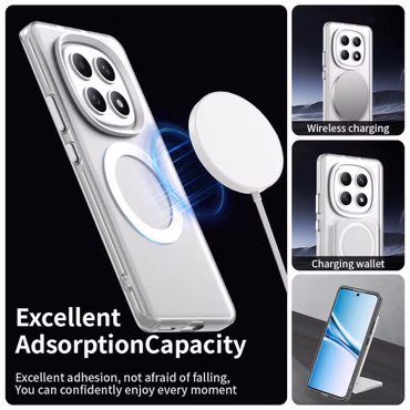 Für Xiaomi Redmi Note 15 5G / 4G Candy Design Magsafe TPU Hülle Weiß
