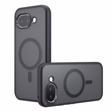 MagSafe für Google Pixel 10a Schwarz Silikon Acryl TPU Kunststoff