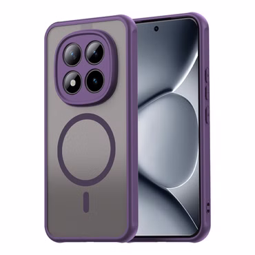 MagSafe für Xiaomi Redmi Note 15 Pro 5G Hybrid Kameraschutz Lila
