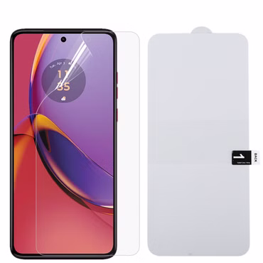 Hydrogel für Motorola Moto G87 5G Full Cover Screen Schutz Kratzfest