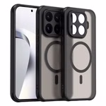 MagSafe Silikon für Xiaomi 17T TPU Hybrid Kameraschutz Matt Schwarz