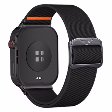Nylon Xiaomi Smart Band 10 Pro / Redmi Watch 6 Schnalle Schwarz