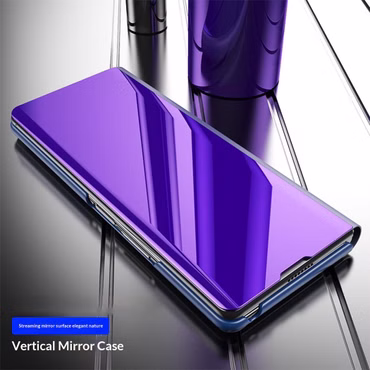 Klapphülle Spiegel-Design Samsung Galaxy Z Fold8 Ultra 5G Cover Lila