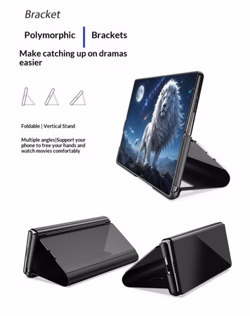Handyhülle Klapphülle Spiegel-Design für Samsung Galaxy Z Fold8 Ultra 5G Cover