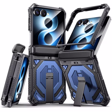 Handyhülle Klapphülle Kickstand für Samsung Galaxy Z Flip8 + 7 5G Schutz Tasche