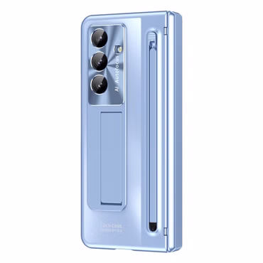 + 9H Schutzglas + Stift Samsung Galaxy Z Fold8 Ultra Scharnier Blau