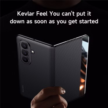 Handyhülle Smart View für Samsung Galaxy Z Fold8 Ultra / 8 5G Magnetisch Carbon