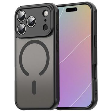 MagSafe Silikon für Apple iPhone 18 Pro TPU Kameraschutz Matt Schwarz