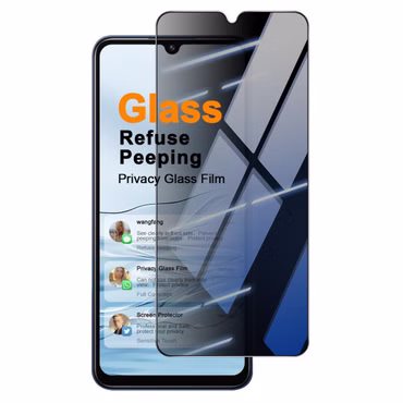 Privacy 1x für Xiaomi Redmi 17C 5G Display 9H Glas Blickschutz