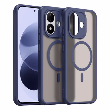 MagSafe Silikon für Xiaomi Redmi Note 17 4G / 5G TPU Kameraschutz Blau