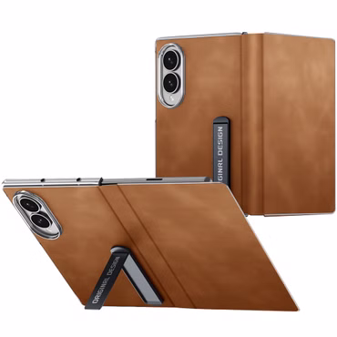 für Samsung Galaxy Z Fold8 5G aufstellbare Tasche Braun