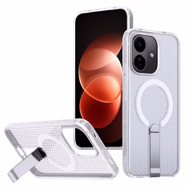 Magsafe Kickstand Silikon Xiaomi Redmi Note 17 Pro 5G PC Transparent