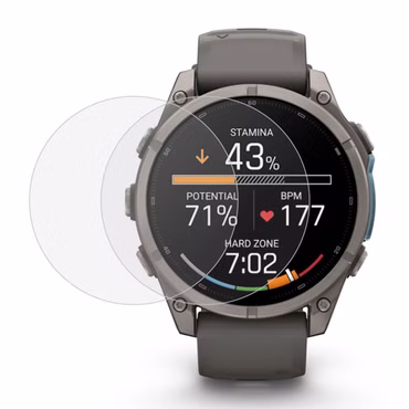 2x Hydrogel für Garmin Fenix 9 47mm Full Cover Schutz Folie